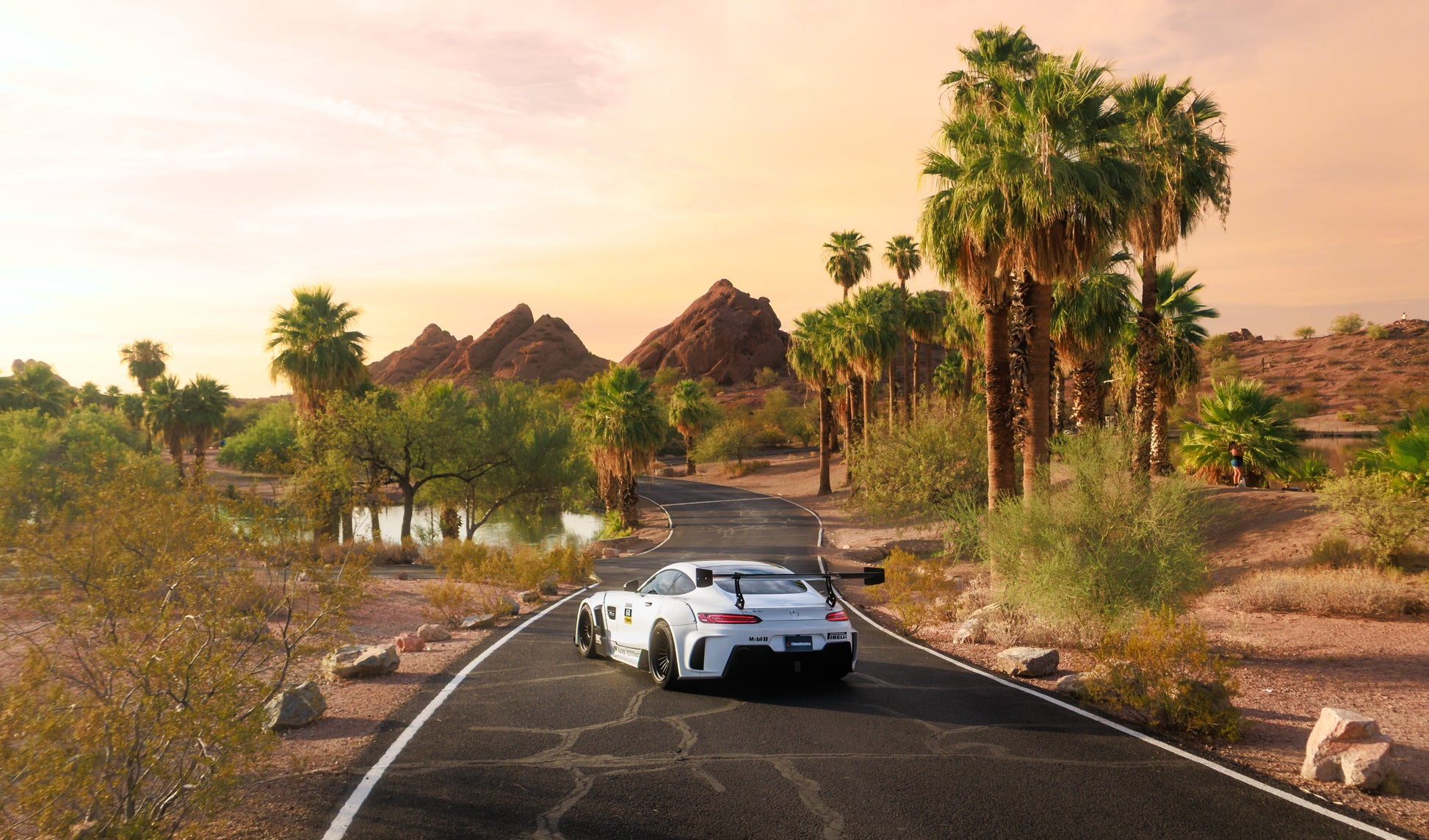 AMG GTS WIDEBODY DESRET OASIS