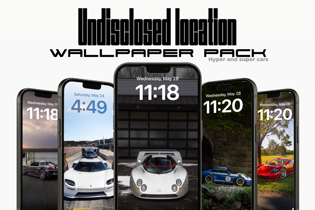 Hypercar wallpaper pack