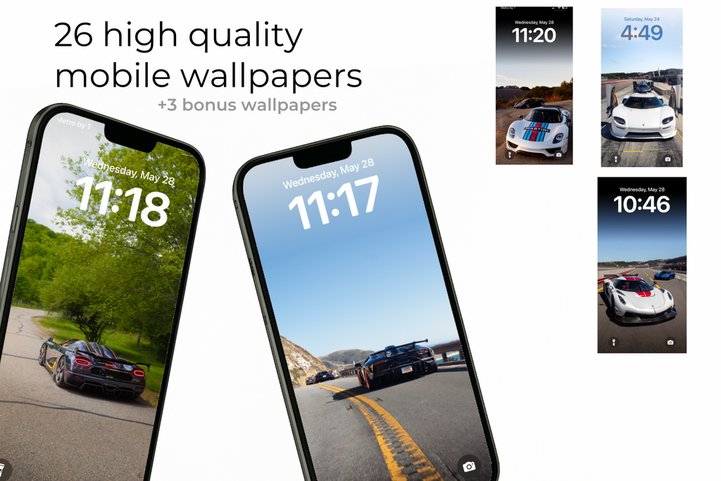 Hypercar wallpaper pack