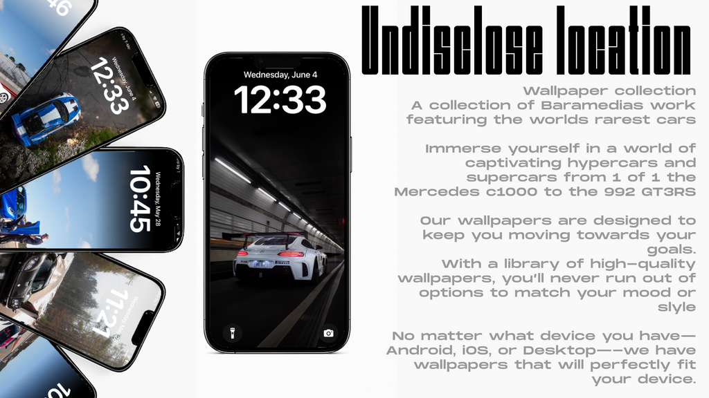 Hypercar wallpaper pack